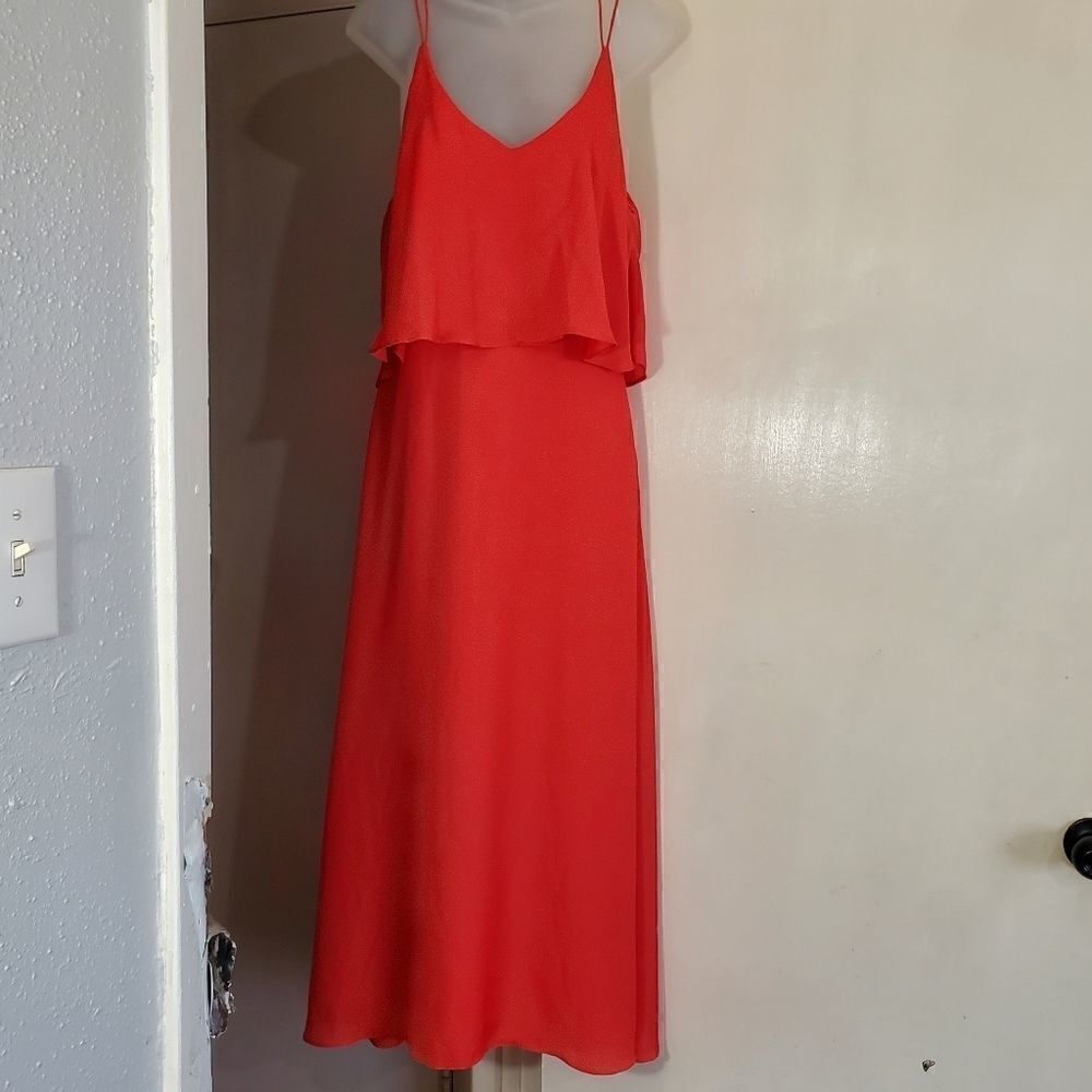Pink martini maxi Criss Cross Back dress XS
